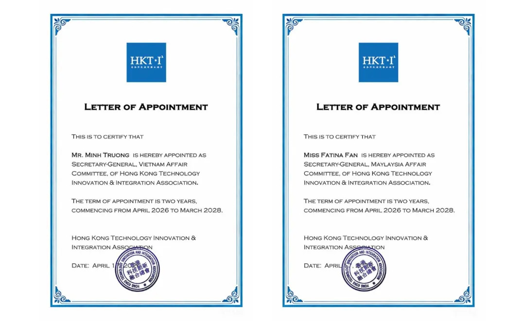 Minh Truong and Fatina were appointed as secretaries-general to lead operations and resource integration inVietnam and Malaysia.