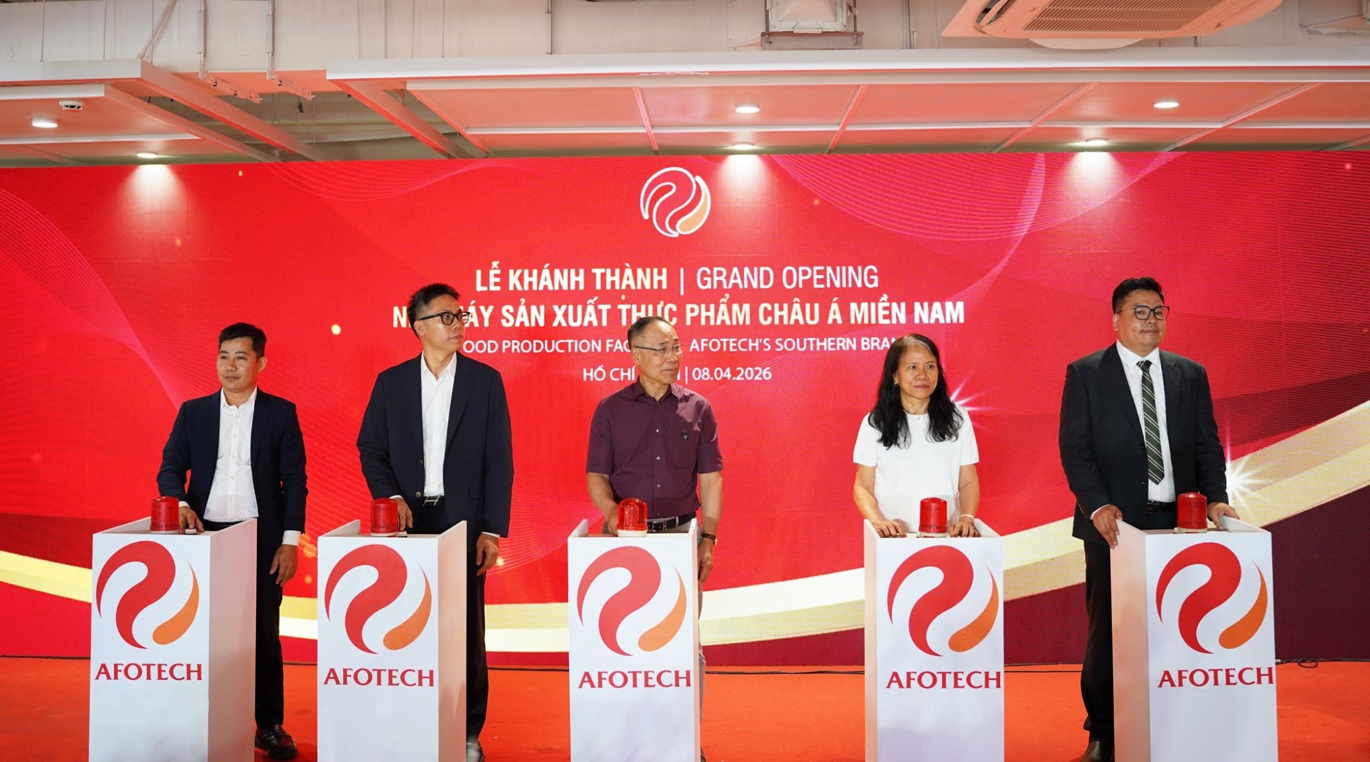 HCMC: Inauguration of MIKO Food Factory