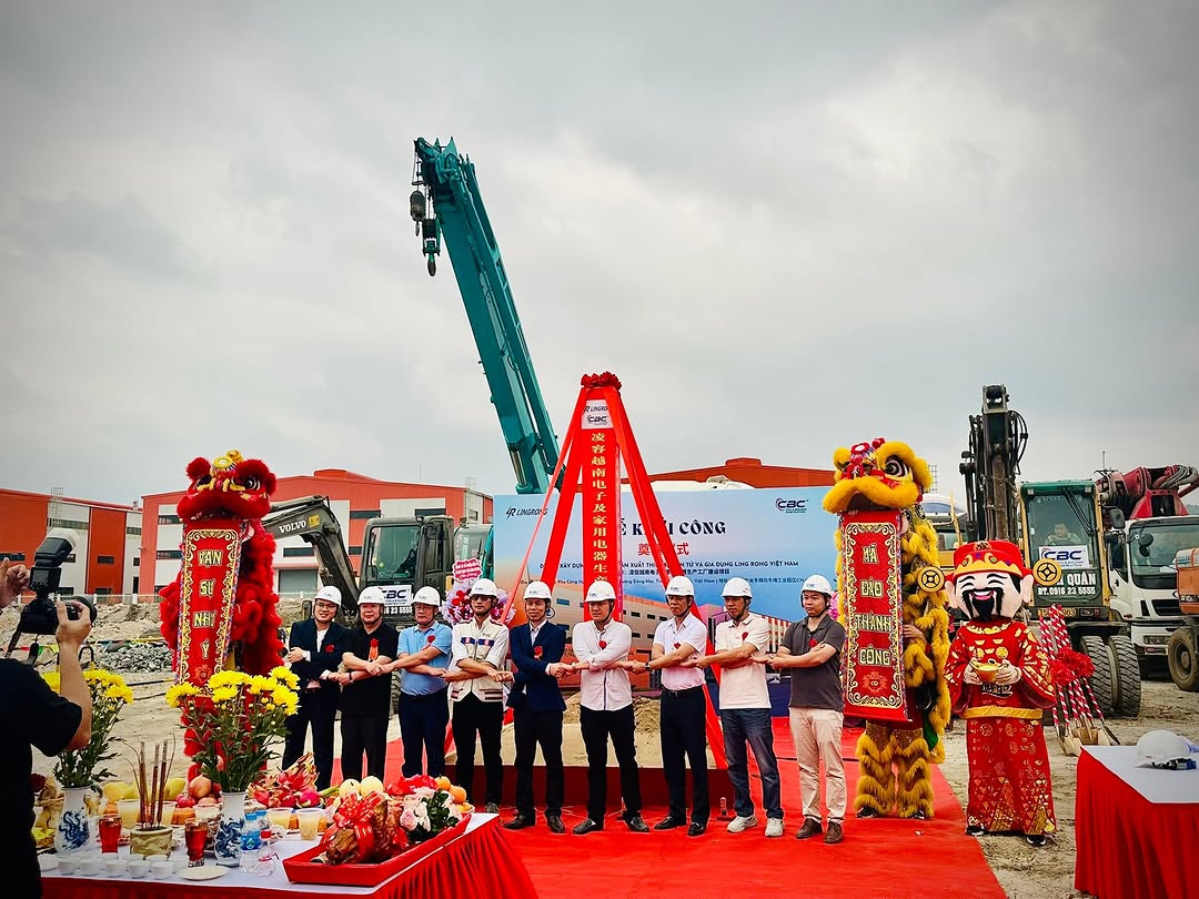 Ling Rong Vietnam Breaks Ground on Electronics and Home Appliance Manufacturing Plant in Quang Ninh