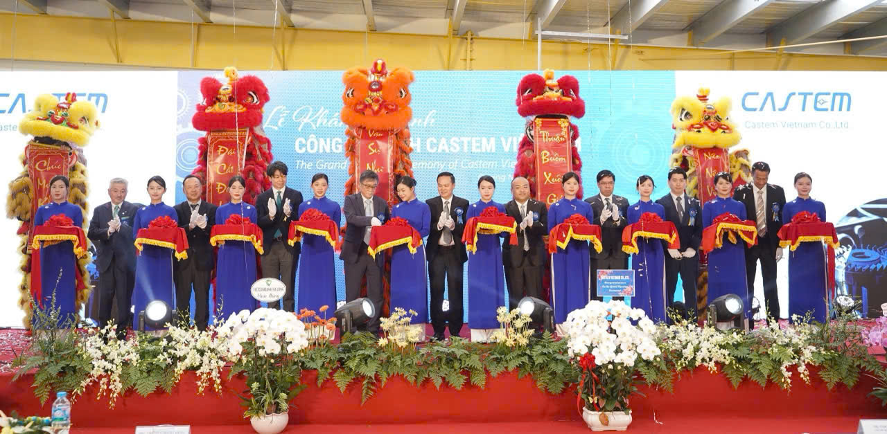 Japan’s Castem Inaugurates Phase 1 Precision Engineering Plant in Quang Ninh, Targeting 6.4 Million Parts a Year