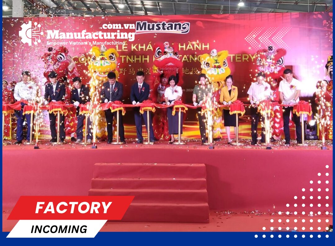 Dong Nai: Inauguration Ceremony for Mustang Battery factory