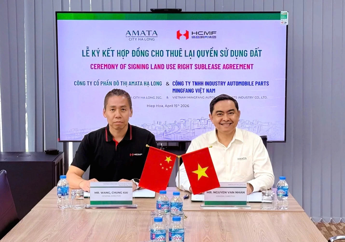 Mingfang Advances USD 15 Million Auto Parts Investment in Quang Ninh