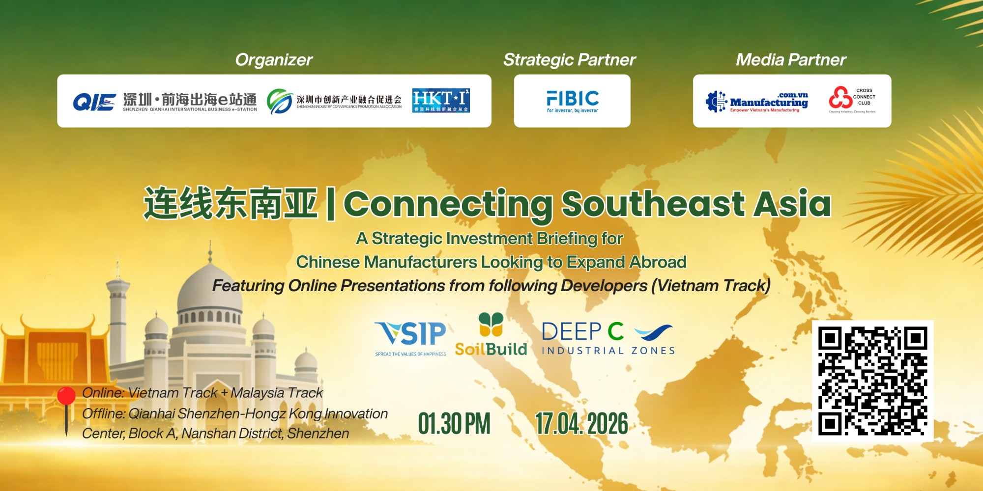 KCN DEEP C, VSIP và SoilBuild International tham dự cùng chúng tôi trong chương trình Xúc tiến tìm hiểu môi trường đầu tư vào ĐNA cho các nhà đầu tư Trung Quốc.