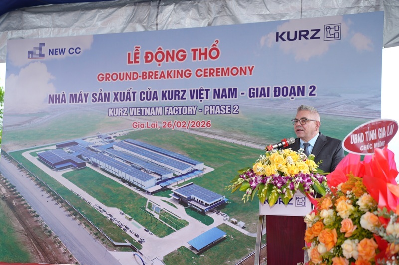KURZ Expands Vietnam Operations with Phase 2 Factory, Adding 25 Million m² Capacity