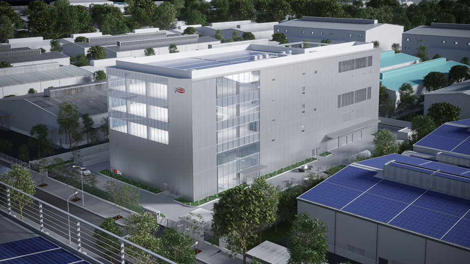 Acecook越南新研发中心的预计效果图