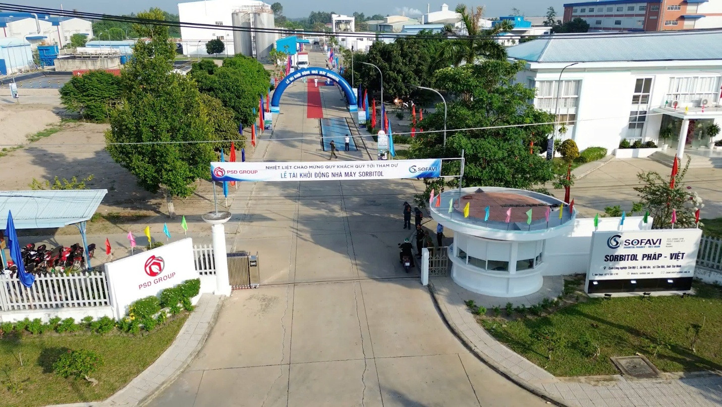 SOFAVI Restarts Sorbitol Plant in Tây Ninh to Strengthen Local Supply