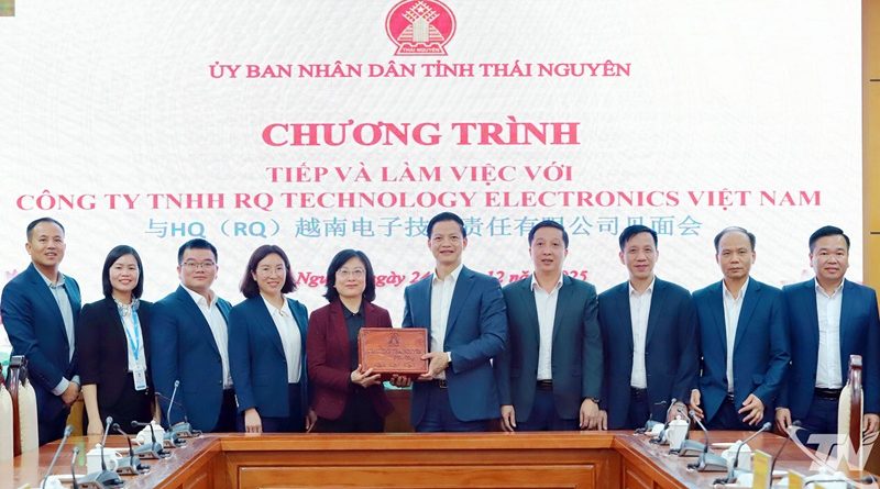 Tập đoàn HQ (Trung Quốc) Rót Thêm 400 Triệu USD Mở Rộng Sản Xuất Tại Thái Nguyên