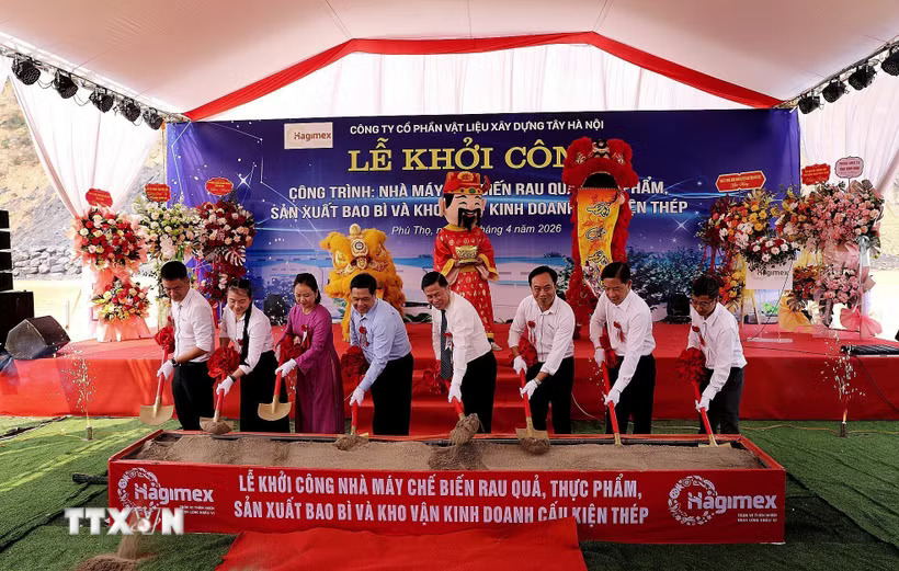 Groundbreaking of VND 230 billion fruit and vegetable processing plant