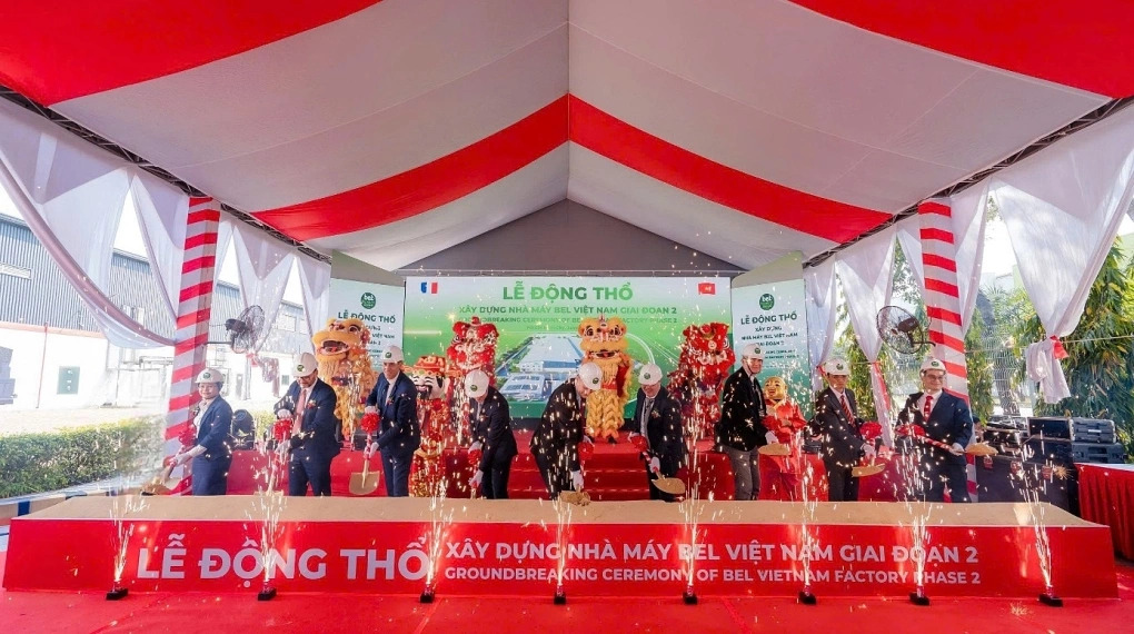 The groundbreaking ceremony for Bel Vietnam Factory – Phase 2 took place on January 15 in Binh Duong Ward, Ho Chi Minh City.