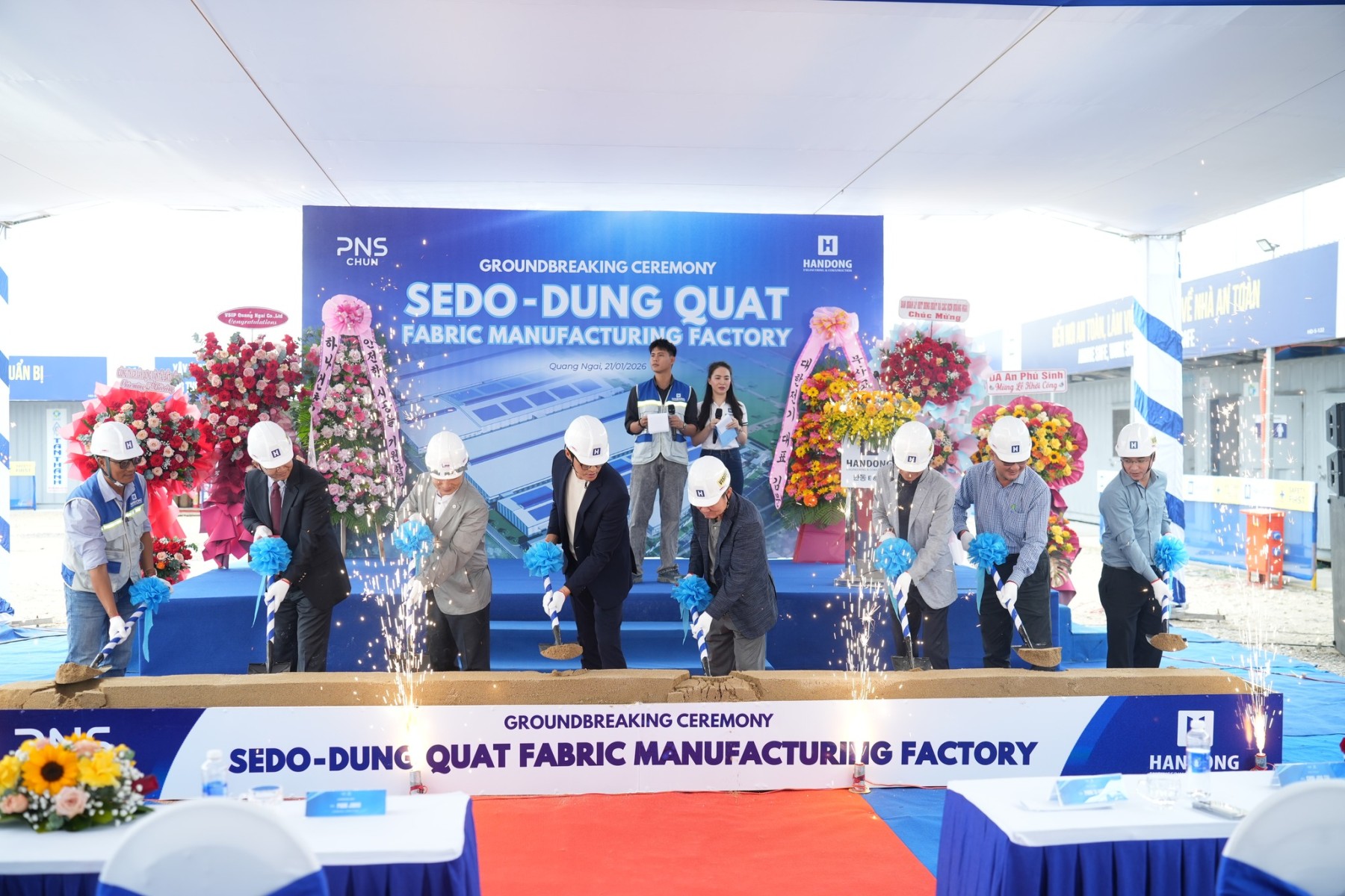 Groundbreaking ceremony photo