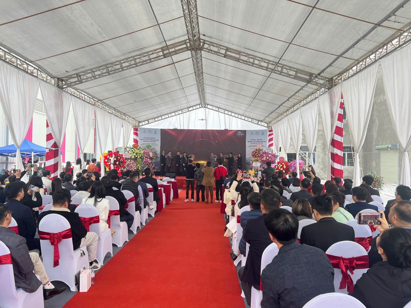 Photo from the Inauguration&nbsp;ceremony