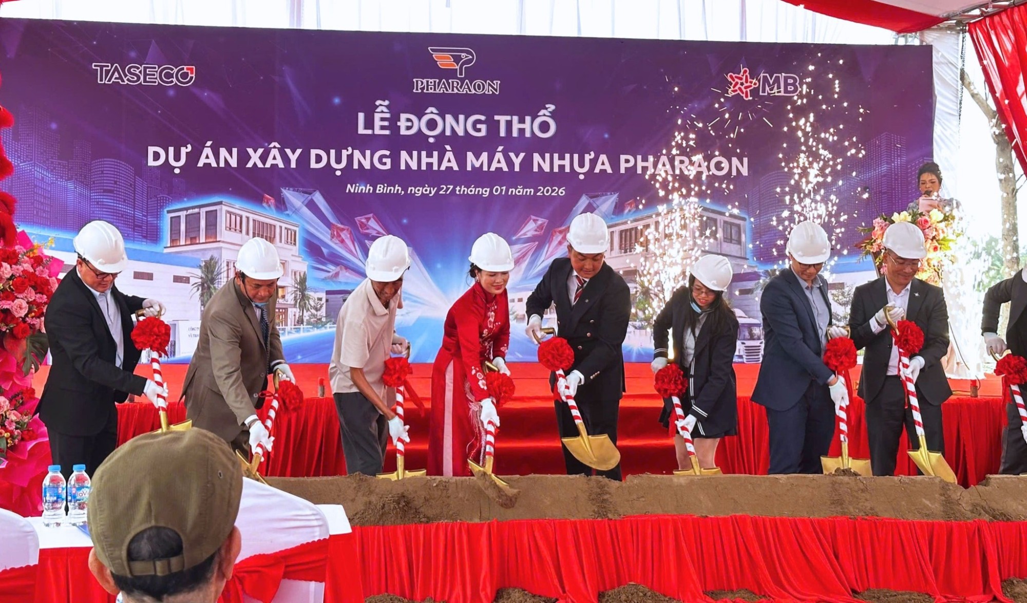 Groundbreaking ceremony photo