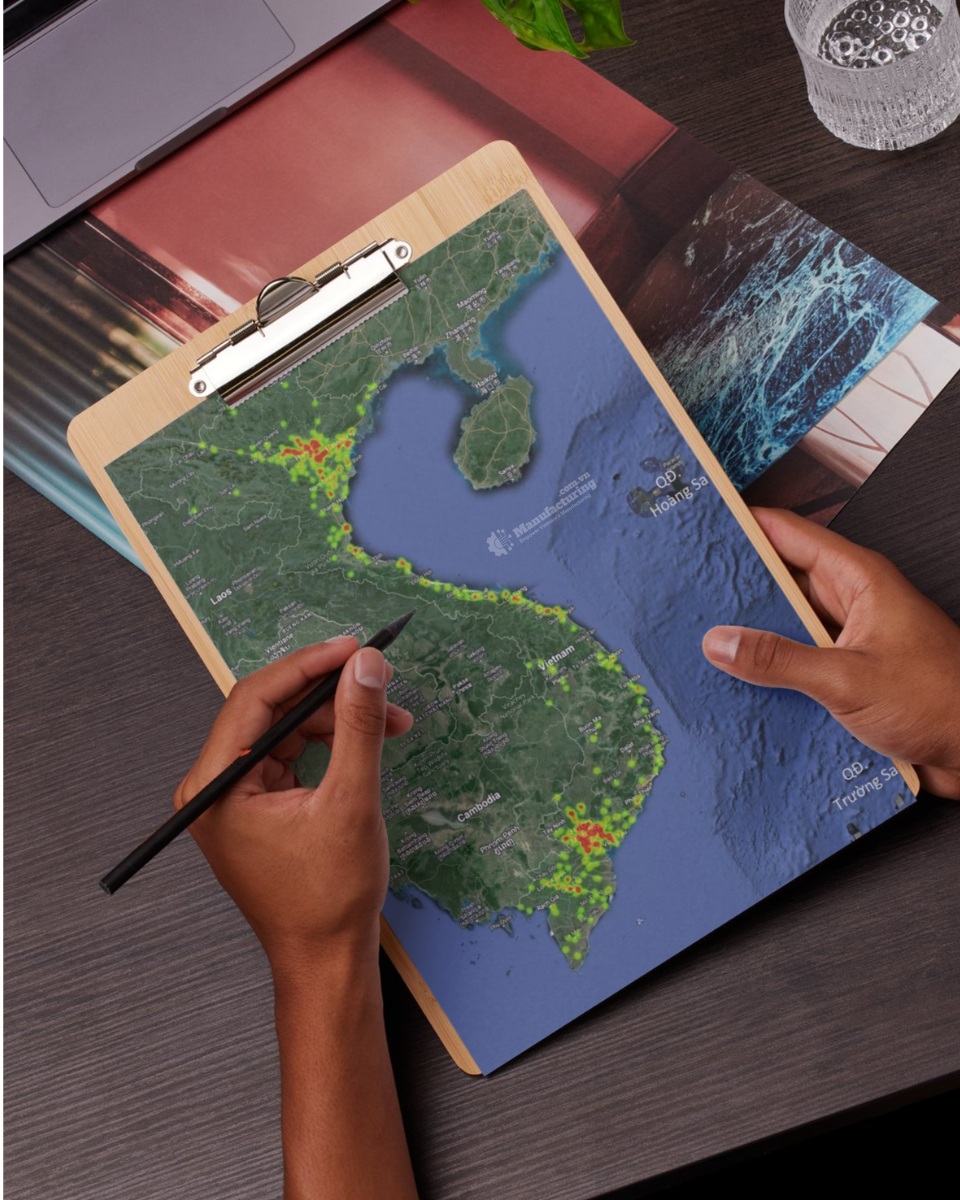 Vietnam Industrial Park Heatmap (2024)